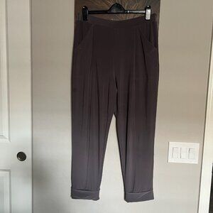 Excellent Cond. SYMPLI Size 14 Gray Women's Pants 2-Side Pockets/ Cuff Bottom